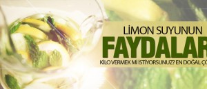 Limonlu Su İçerek Zayıflama