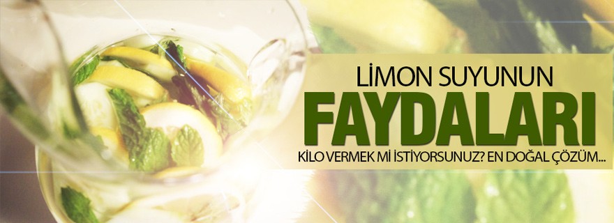 Limonlu Su İçerek Zayıflama