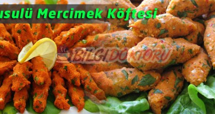 mercimekli köfte nasıl yapılır