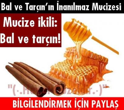 tarçın bal