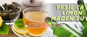 Yeşil Çay, Limon, Maden Suyu İle Zayıflama Kürü