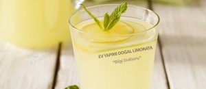 Ev yapımı doğal limonata tarifi